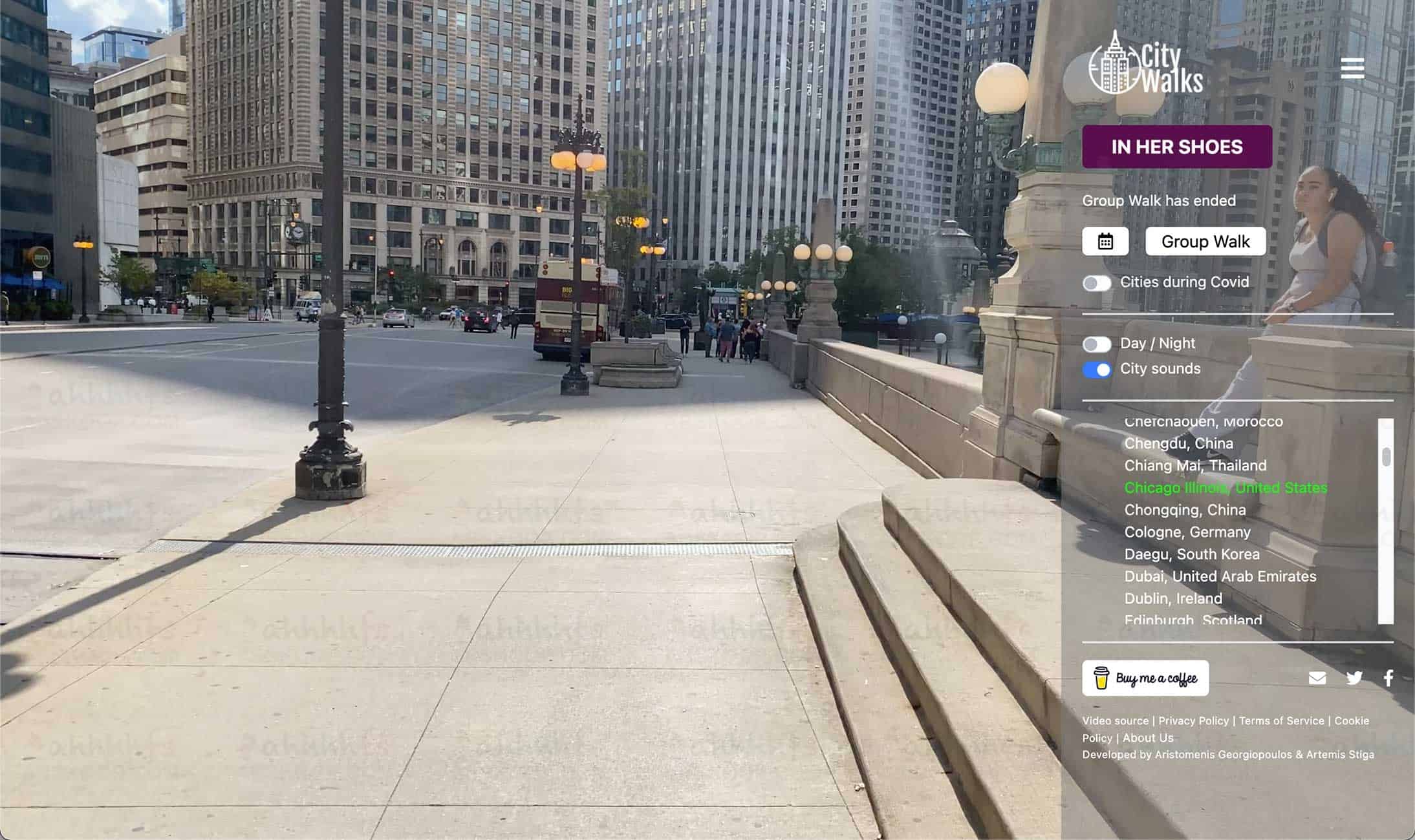City Walks Live：以行人的视觉 漫步世界各地的城市